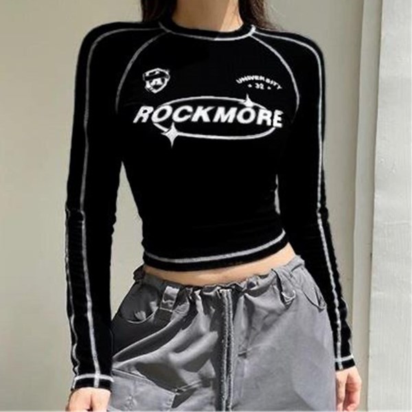 Siyah Rockmore University 32 Uzun Kollu Crop