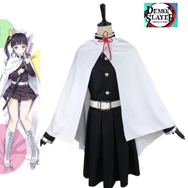 Demon Slayer Kanao Cosplay Elbise