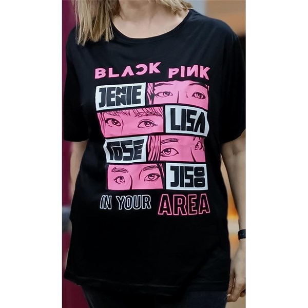 Black Pink - In Your Area Girls Eyes (Unisex) T-Shirt