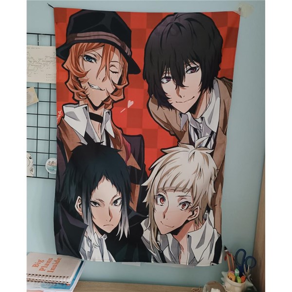 Bungou Stray Dogs Duvar Halısı