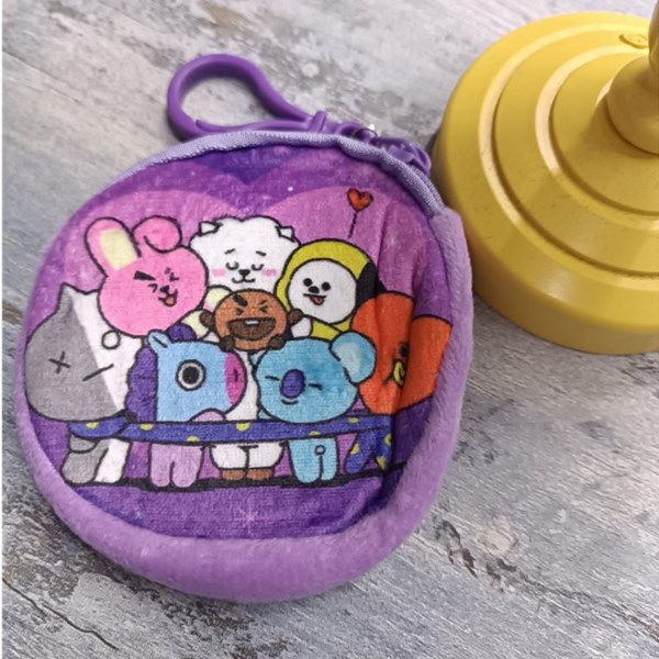 BT21 bozuk para çantası