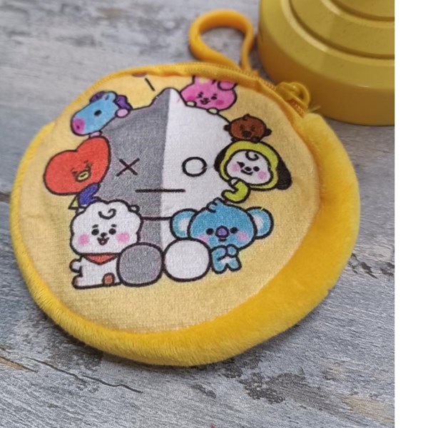 BT21 bozuk para çantası