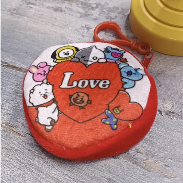 BT21 bozuk para çantası