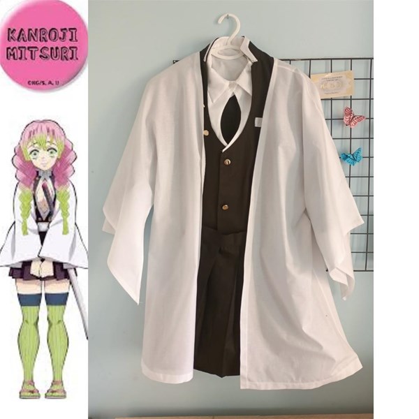 Demon Slayer Mitsuri Kanroji Cosplay Takım