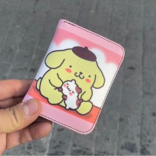 Sanrio Dog Pompompurin Kısa Cüzdan